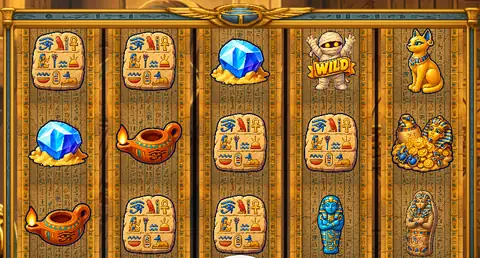 The reels of Pharaoh's Tomb